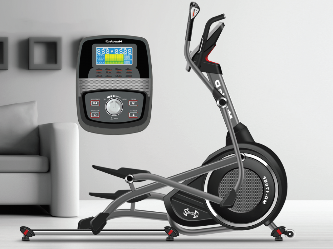 The Best Deluxe Small Elliptical for Home and Cross Trainer with 12